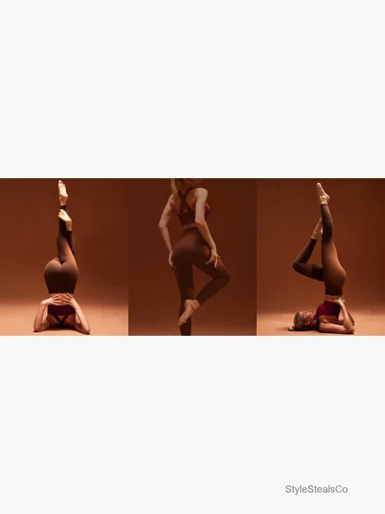 High Waisted Compression Leggings Tummy Control Workout Yoga Pants Buttery Soft - Picture 7 of 7